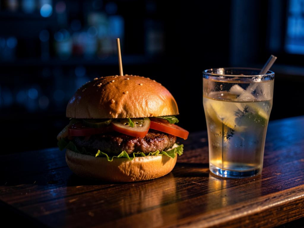 Imagen ilustrativa de A Mano Gin & Burgers, Gastronomía, Viña del Mar