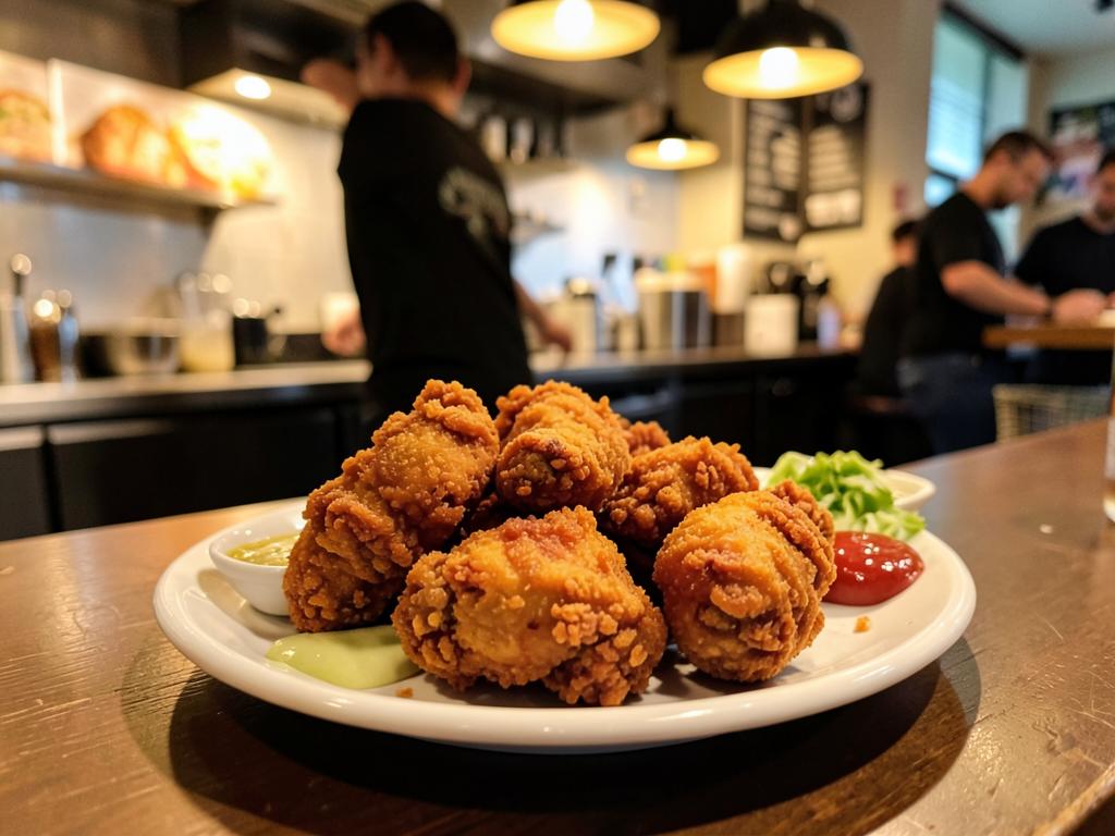 Imagen ilustrativa de Cocos Chicken, Gastronomía, Viña del Mar